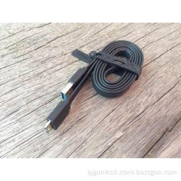 Sync Data SAMSUNG USB Charger Cable TPE USB 3.0 Balck For N